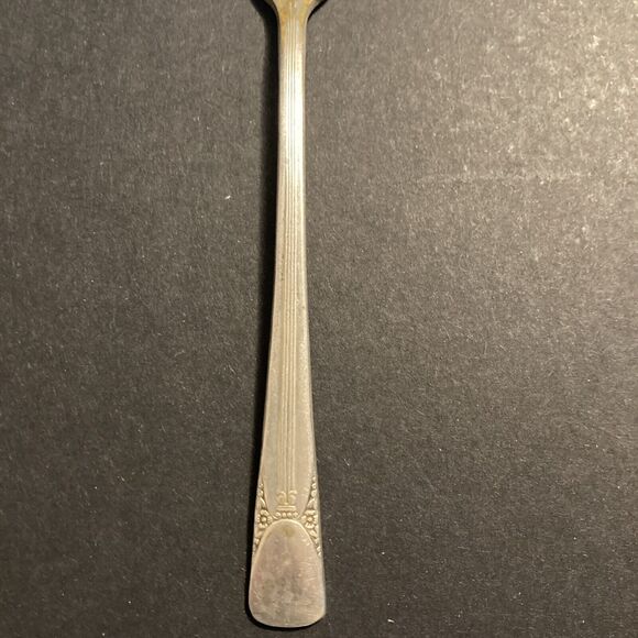 EMBASSY  BOUQUET  Cocktail Fork Seafood  SILVER PLATE - Picture 3 of 6